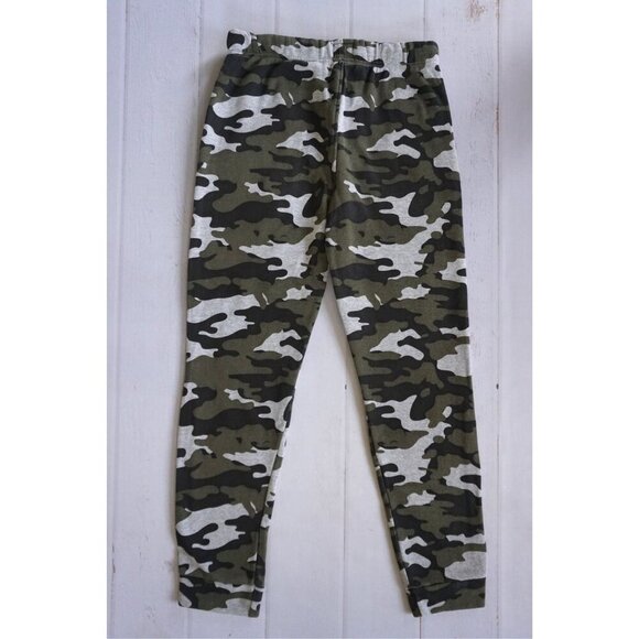 Lee Camouflage Fleece Tapered Sweats - Size L (14/16) - Picture 4 of 4